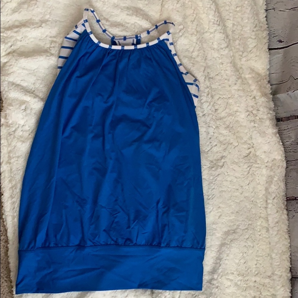 Barely worn Lululemon No Limits tank!